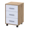 Komoda Doros T3 Dub Evok/Bílý DTD 43×42×66,4 (41901068)