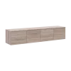 TV stolek Doros Levia Dub Sonoma 4 dveře 160x35x33 (41516300)