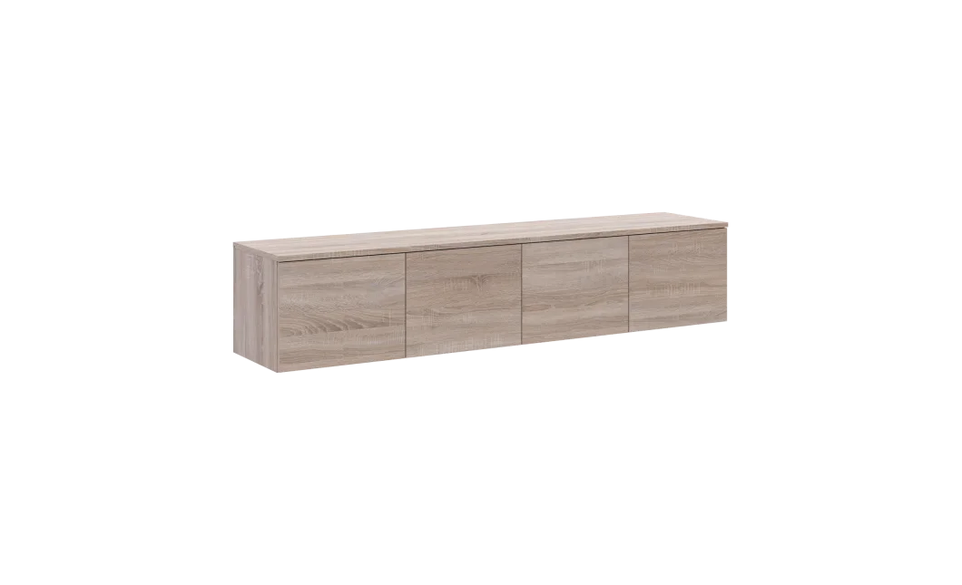 TV stolek Doros Levia Dub Sonoma 4 dveře 160x35x33 (41516300)