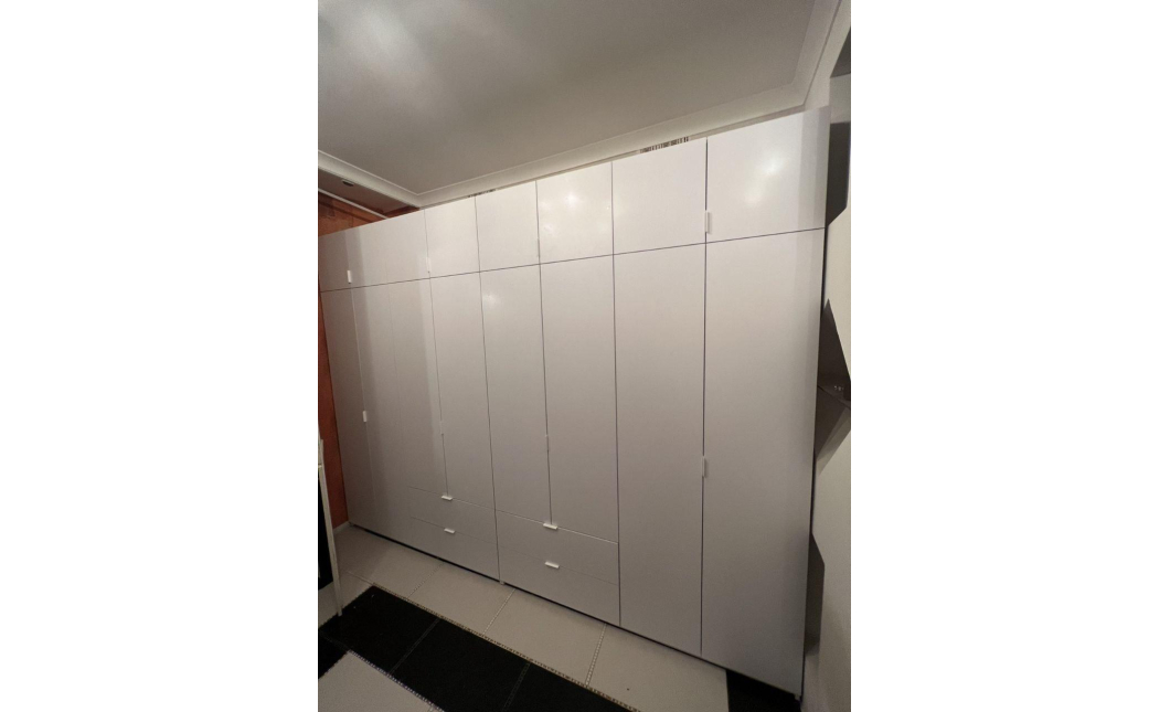 Šatní skříň na oblečení Doros Lukas Bílá 180×50×240 (80737069)