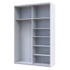 Skříň s posuvnými dveřmi Doros G-Caiser Bílá Dub Evok 2 DTD 160x60x240 (42005073)