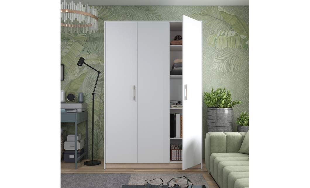 Šatní skříň Doros Austin Biela 135х51х205 (80737167)