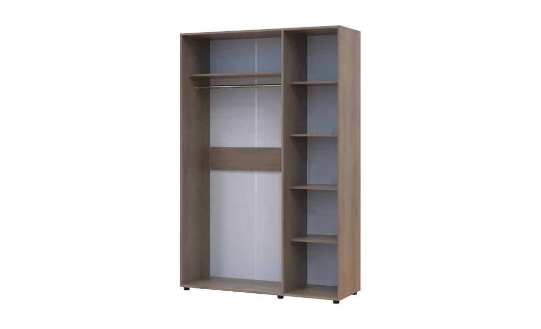Šatní skříň Doros Kasper Cremona Cannolo 3 LTD 135 × 50 × 204 cm (44900550)