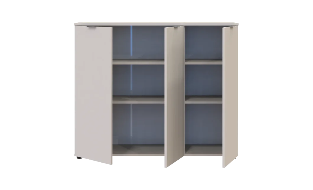 Komoda Doros Ron 6 3 dveře Kašmír 120 × 38 × 100 (41516048)