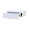 Noční stolek Doros Levia Bílý 1 zásuvka 46x31x15 (41516093)