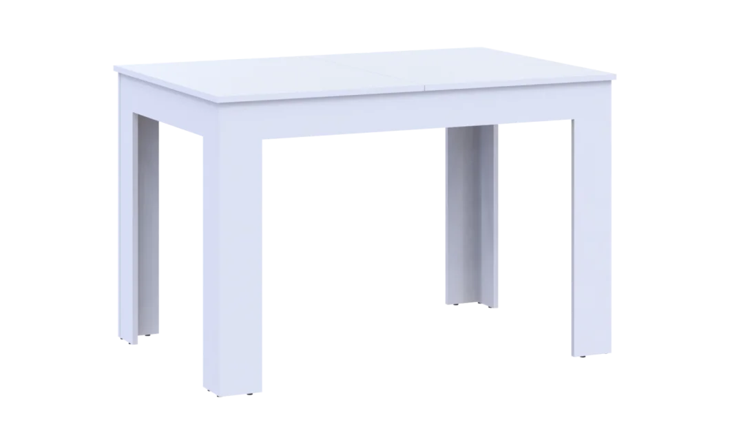 Jídelní stůl Doros Flint Bílý 120/170x80x78 (41510128)