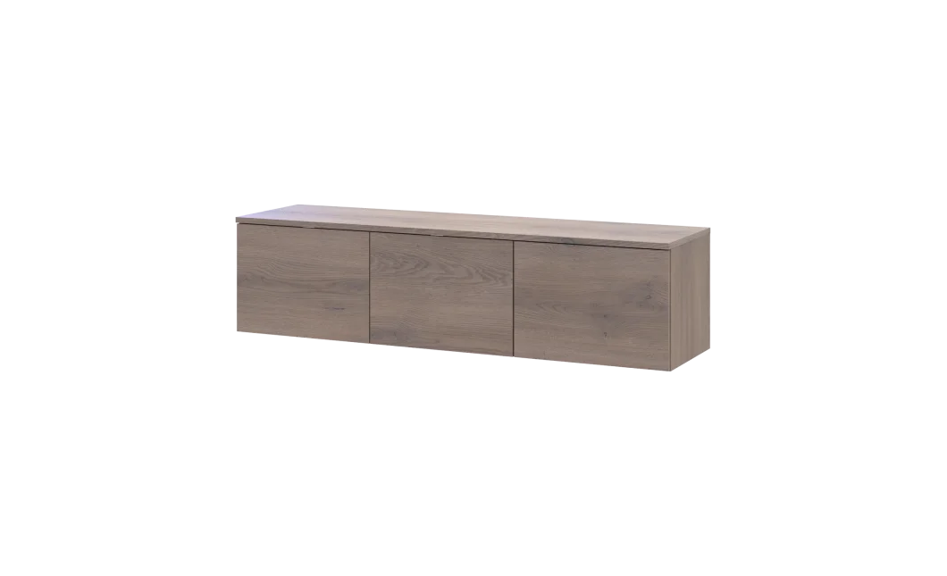 TV stolek Doros Levia Kannolo 3 dveře 130x35x33 (41516291)