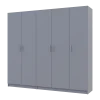 Sada Promo Šedá 2+3 dveře 225x48x204 (80737767)
