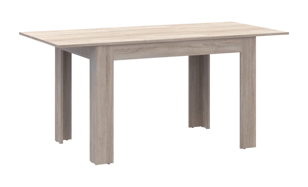 Jídelní stůl Doros Flint Dub Sonoma 120/170x80x78 (41510129)
