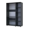 Skříň na oblečení Doros Thorn Antracit 3 DTD tyč 135х51.6х200 (44900491)