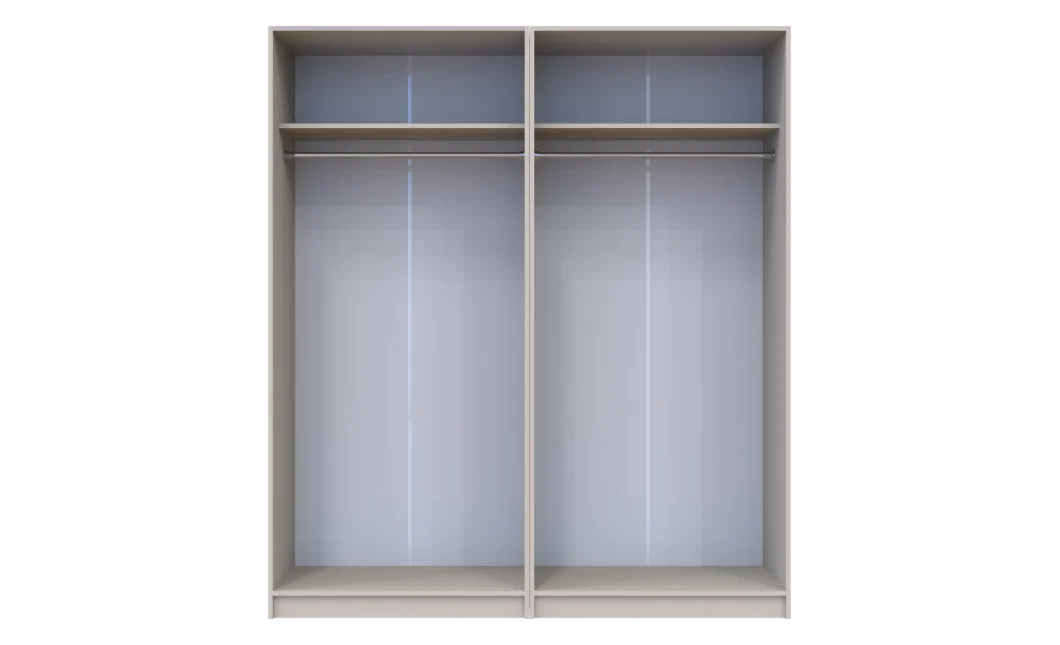 Skříň na oblečení Doros Promo Kašmír 2+2 dveře 180×48×204 (80737672)