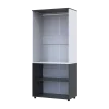 Skříň na oblečení Doros Thorn Antracit/Bílá 2 DTD tyč 90х51.6х200 (44900467)