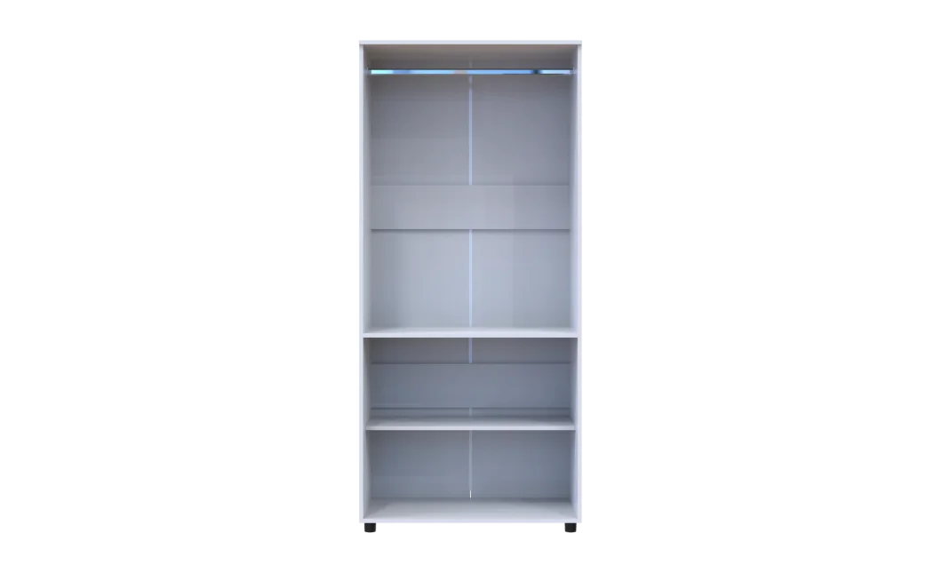 Skříň na oblečení Doros Thorn Bílá 2 DTD tyč 90х51.6х200 (44900435)