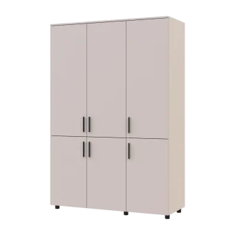 Skříň na oblečení Doros Thorn Kašmír 3 DTD tyč 135x51.6x200 (44900495)
