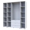 Set Doros Gelar se 2 regálů Bílý 3 dveře 192,6×49,5×203,4 (42005035)