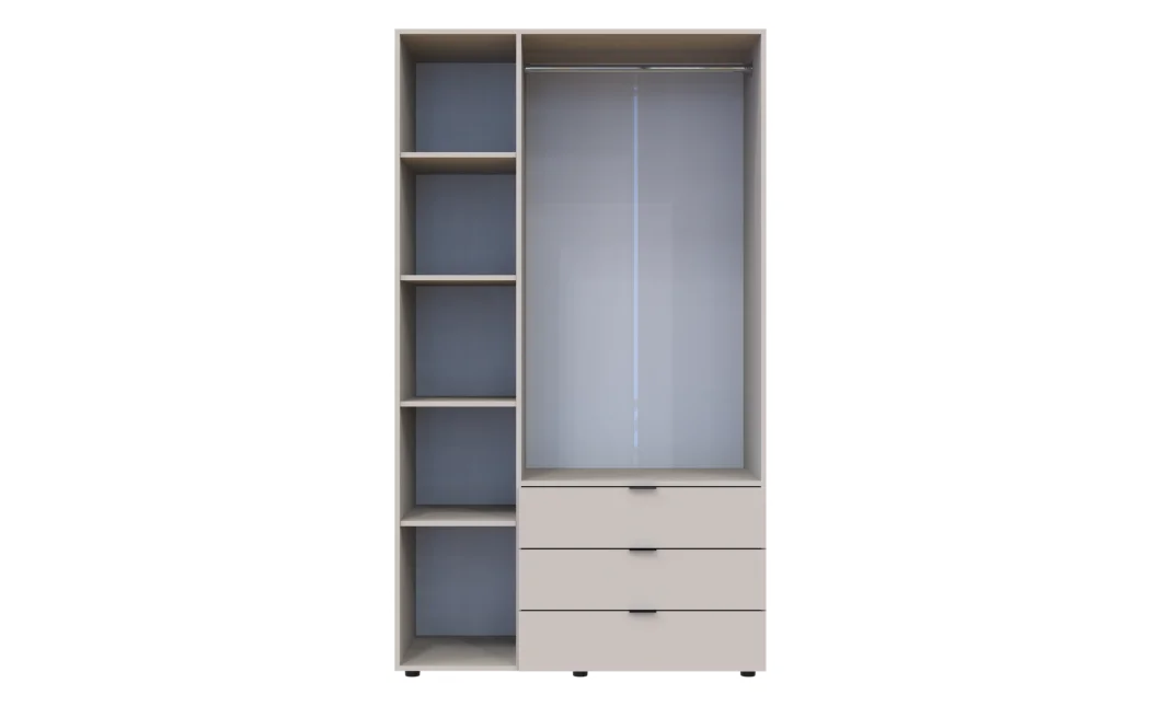 Šatní skříň  Doros Gelar Kašmír 3 DTD 116,2x49,5x203,4 (80737633)