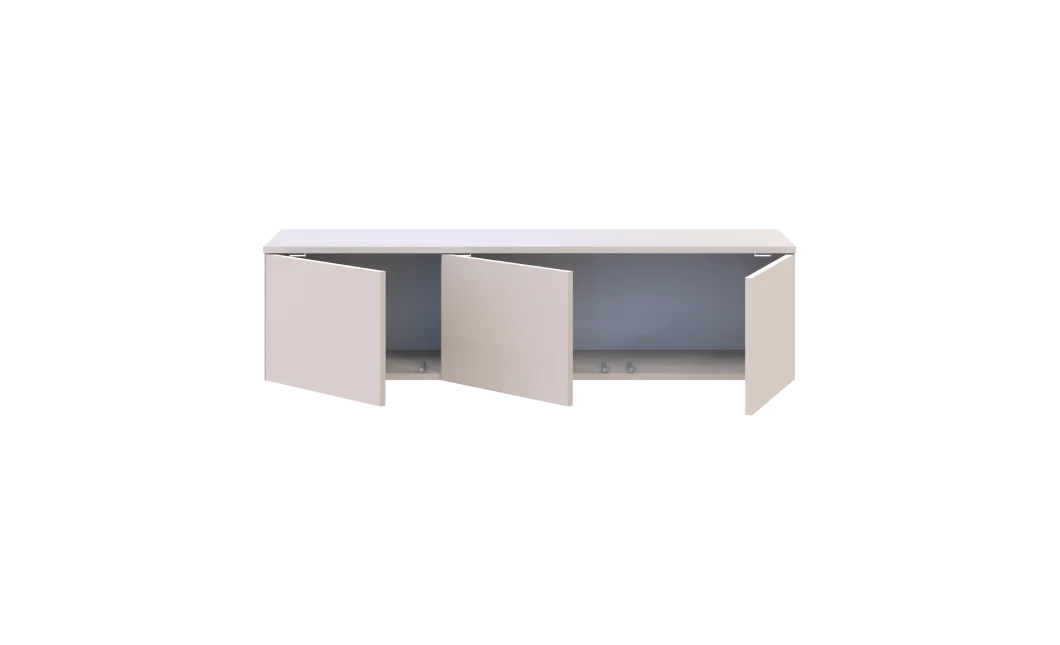 TV stolek Doros Levia Kašmír 3 dveře 130x35x33 (41516292)