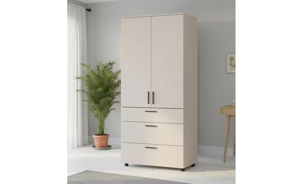 Skříň na oblečení Doros Thorn Kašmír 2 DTD/3Š police 90х51.6х200 (44900450)