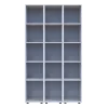 Set Doros Gelar Bílý 3 zrcadla 117 × 49,5 × 203,4 (42002166)
