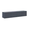 TV stolek Doros Levia Grafit 4 dveře 160x35x33 (41516088)