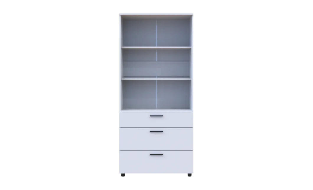 Skříň na oblečení Doros Thorn Bílá 2 DTD/3Š police 90х51.6х200 (44900438)