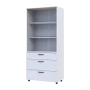 Skříň na oblečení Doros Thorn Bílá 2 DTD/3Š police 90х51.6х200 (44900438)