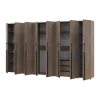 Kleiderschrank mit Regalen und Schubladen Doros Kasper Cremona Cannolo 3+2+3 LTD 360 × 50 × 204 cm (42005743)