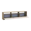 TV stolek Doros U3 Dub Artisan / Kašmír 180×33×43 (41516203)