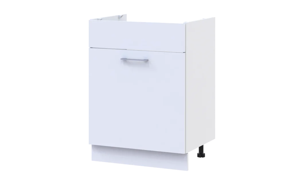 Kuchyně Doros Lea NM82_Š60 spodní levá Bílá DTD 60×46,6×82,1 (81359337.5)