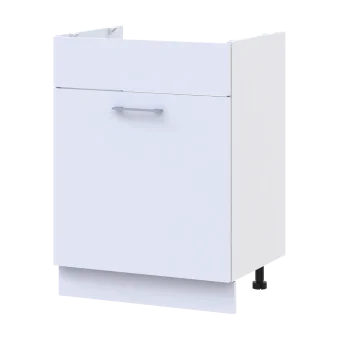Kuchyně Doros Lea NM82_Š60 spodní levá Bílá DTD 60×46,6×82,1 (81359337.5)