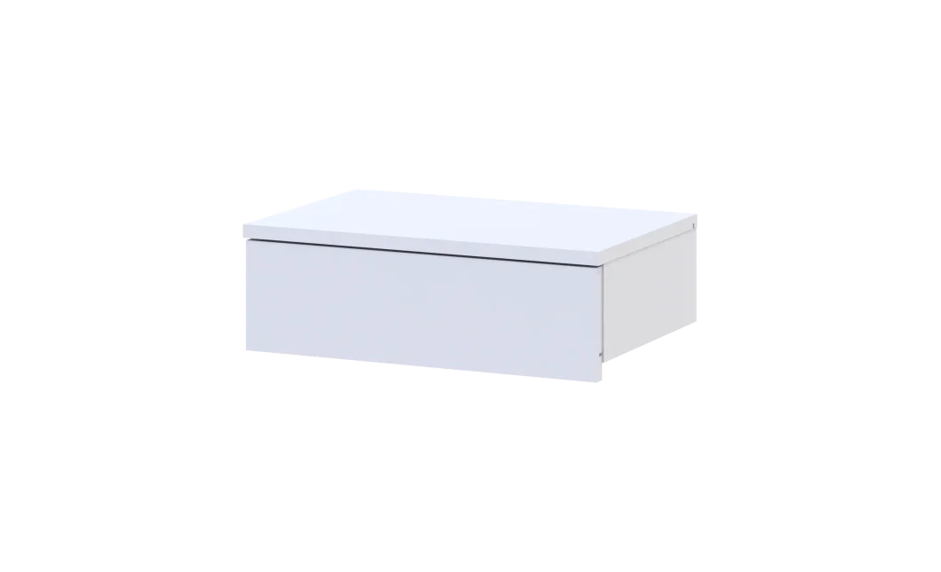 Noční stolek Doros Levia Bílý 1 zásuvka 46x31x15 (41516093)
