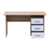 Kancelářský stůl Doros T3 Dub Evok/Bílý Dřevo 120 × 68 × 78 (41901064)