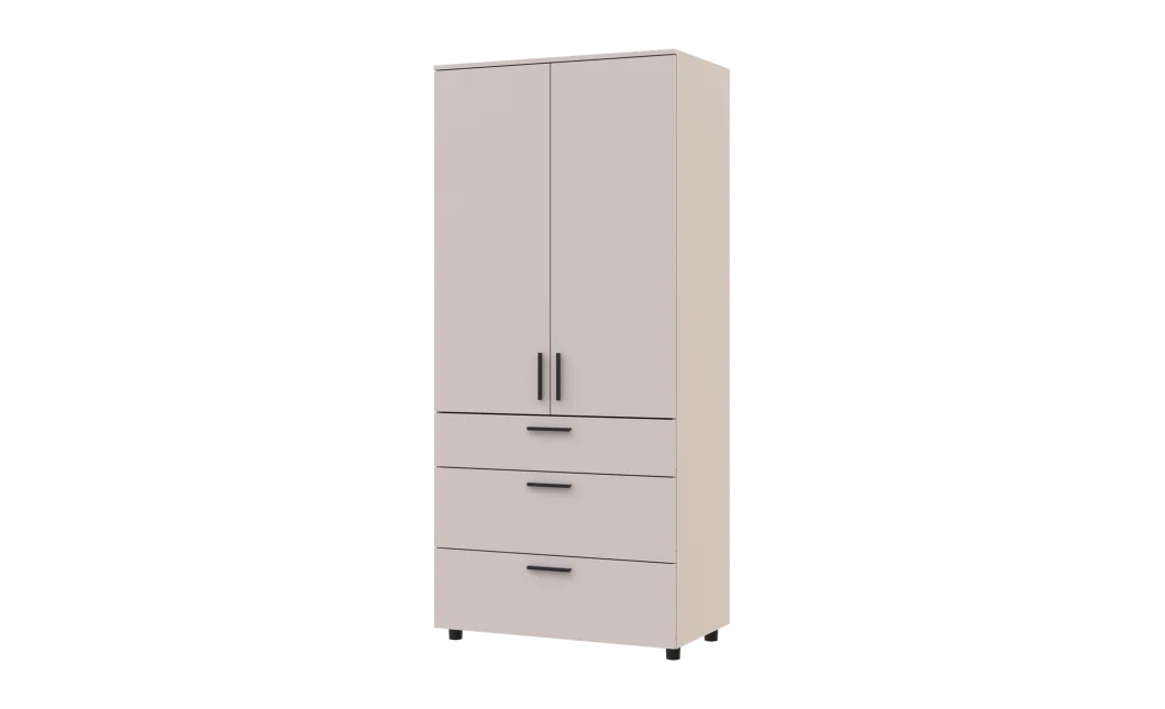 Skříň na oblečení Doros Thorn Kašmír 2 DTD/3Š police 90х51.6х200 (44900450)