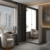 Set Doros Gelar Bílý 2 zrcadla 78 × 49,5 × 203,4 (42002163)