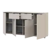 Komoda Doros Ron 7 Kašmír 4 dveře 2 zásuvky 160 × 38 × 81 (41516049)