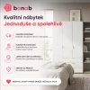 Set Doros Gelar s regálem Grafit 2+3 dveře 231,9×49,5×203,4 (42005057)