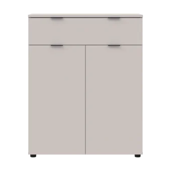 Komoda Doros Ron 2 2 dveře 1 zásuvka Kašmír 80 × 38 × 100 (41516044)