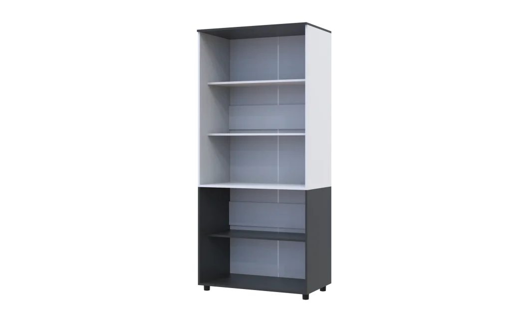 Skříň na oblečení Doros Thorn Antracit/Bílá 2 DTD police 90х51.6х200 (44900468)