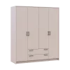 Šatní skříň Doros Rondi Kašmír 4 dvere 160x52x195 (80738477)