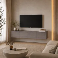 TV stolek Doros Lévia Cannolo 4 dveře 160×35×33 (41516197)