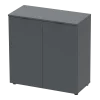 Komoda Doros Ron 3 2 dveře Grafit 80 × 38 × 81 (41516002)