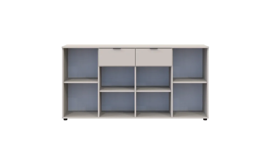 Komoda Doros Ron 7 Kašmír 4 dveře 2 zásuvky 160 × 38 × 81 (41516049)