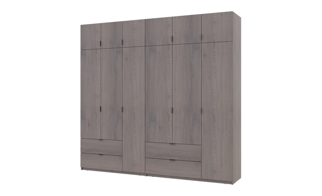 Set Doros Lukas Cannolo/Cannolo 3+3 dveře 255×50×240 (42005242)