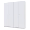 Skříň na oblečení Doros Promo Bílá 2+2 dveře 180×48×204 (42005008)