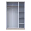 Šatní skříň Doros Austin Biela 135х51х205 (80737167)