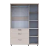 Skříň na oblečení Doros Thorn Kašmír 3 DTD/3Š tyč 135х51.6х200 (44900497)