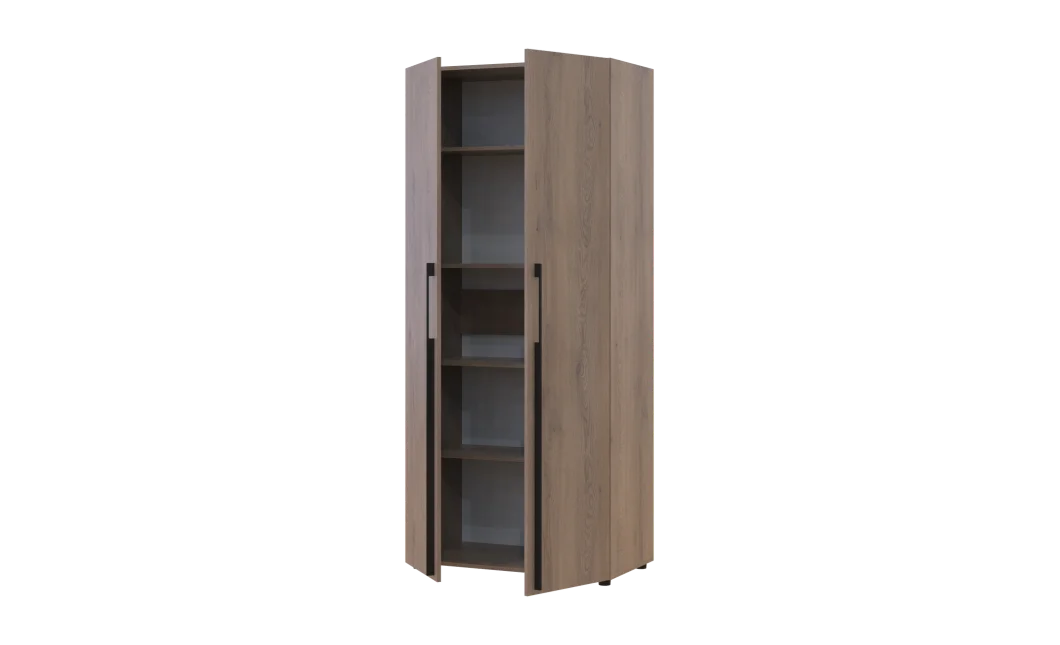 Kleiderschrank mit Regalen Doros Kasper Cremona Cannolo 2 LTD 90 × 50 × 204 cm (42005529)