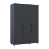 Skříň na oblečení Doros Thorn Antracit 3 DTD police 135x51.6x200 (44900492)