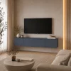 TV stolek Doros Levia Grafit 4 dveře 160x35x33 (41516088)