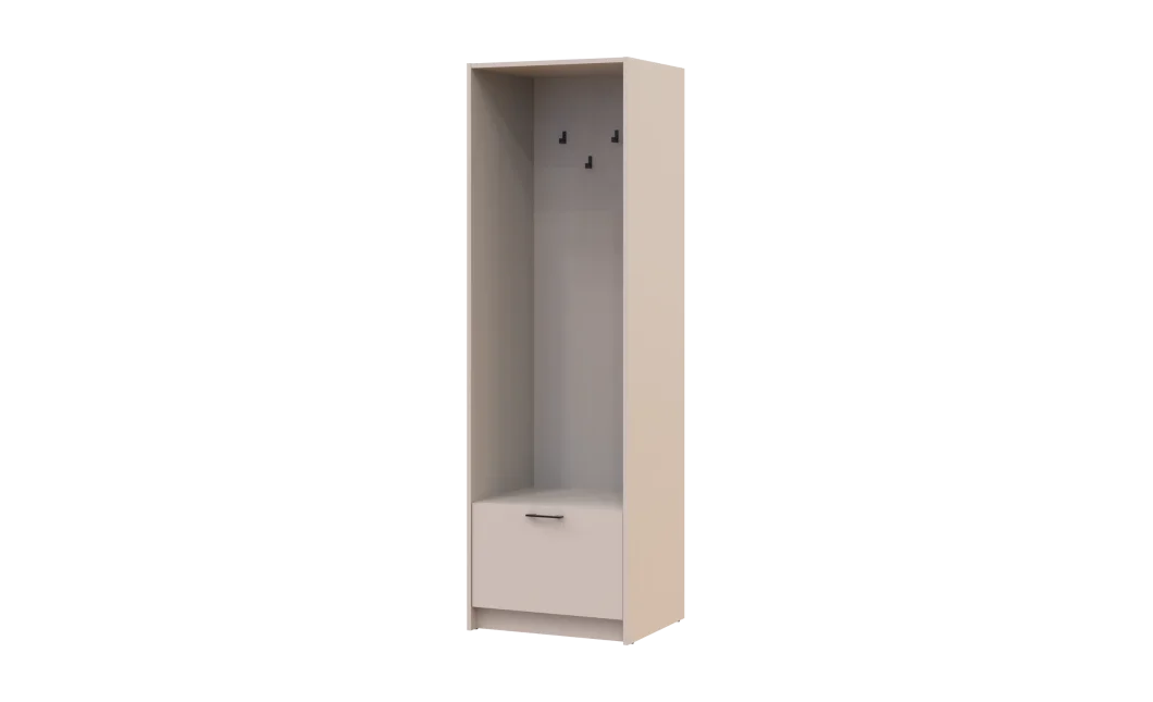 Regál s věšákem Doros Doros Rondi Kašmír 60х52х195 (41516306)